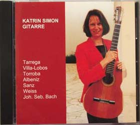Solo-CD 'Katrin Simon - Gitarre'